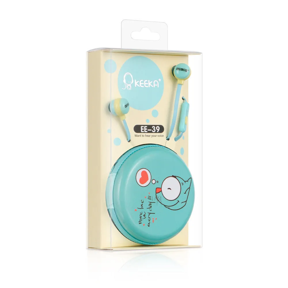 Portable Cartoon Pattern Sport Music Stereo Headset