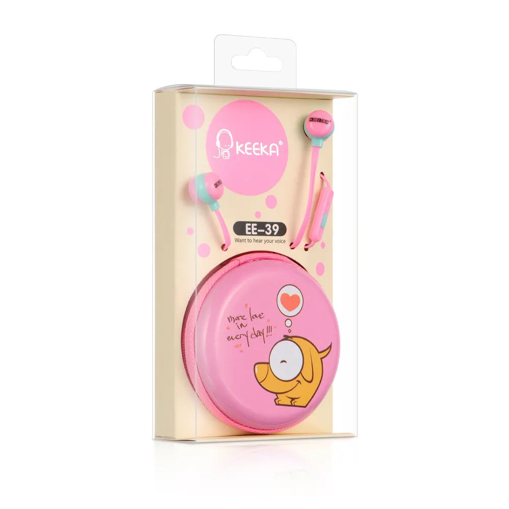 Portable Cartoon Pattern Sport Music Stereo Headset