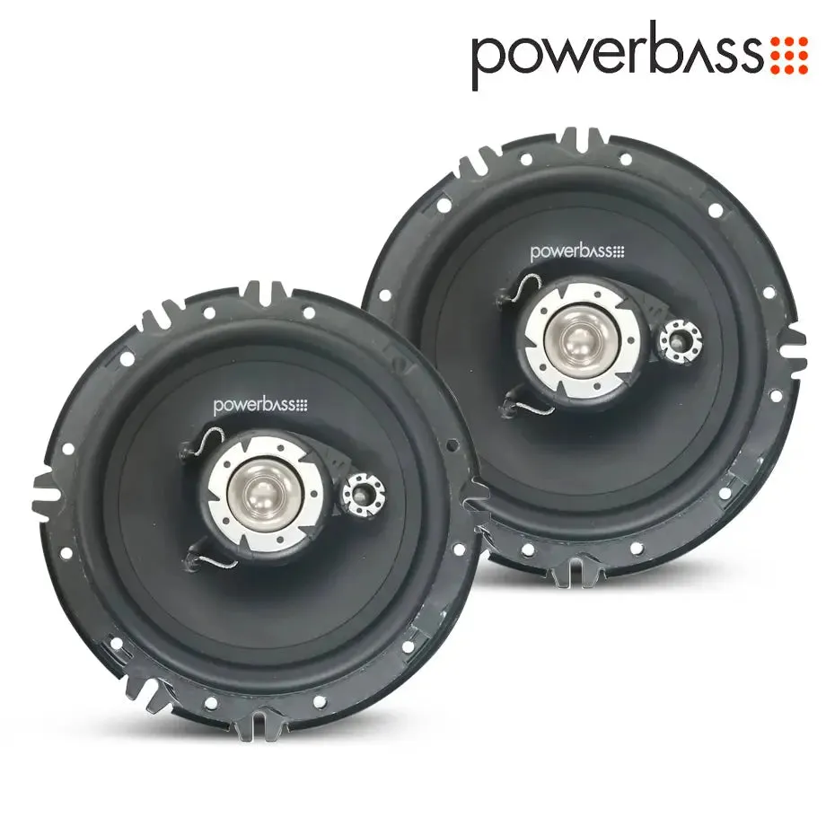Powerbass PB653 - 6.5" 3-Way Coaxial Speaker (450W)