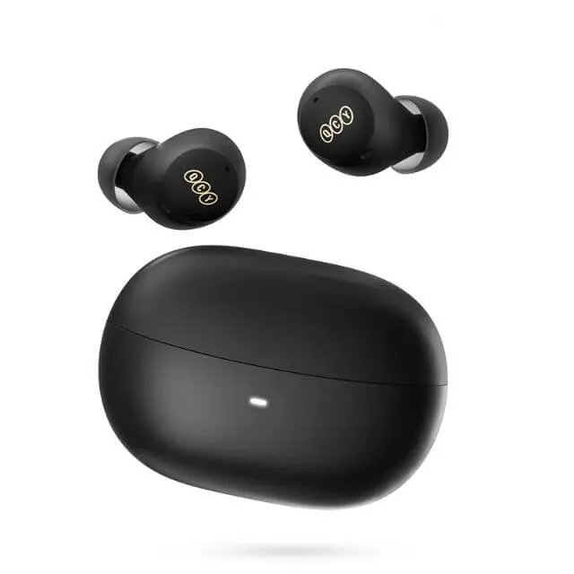 QCY HT07 ANC Wireless Earphones 40dB Noise Cancelling TWS Earbuds 6 Mic AI HD Call Bluetooth 5.2 HiFi Headphone 32H Playback