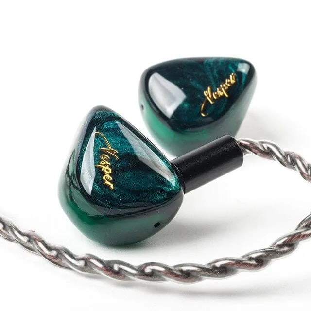 QoA Vesper 1DD 10mm   1BA Knowles Hybird Driver In Ear Earphone