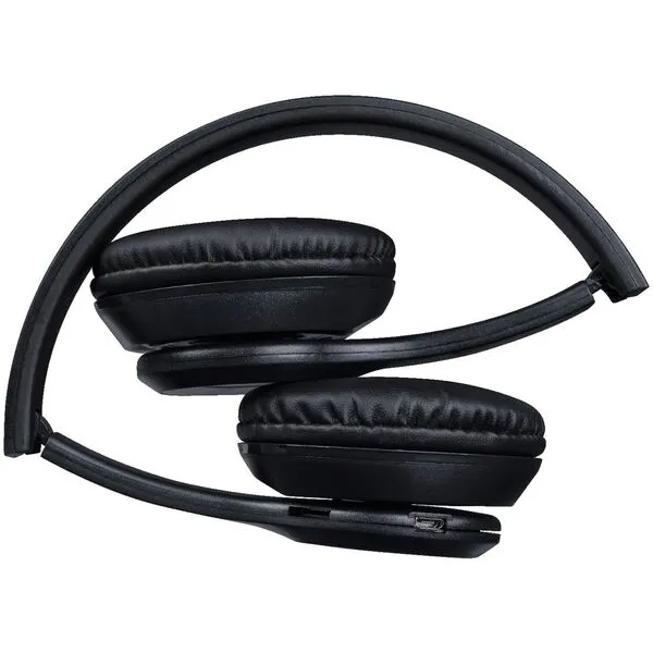 Qudo Black Wireless Headphones with Quick Charge