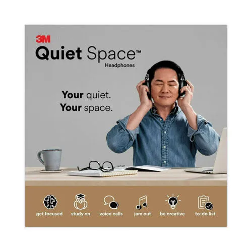 Quiet Space Headphones, Black