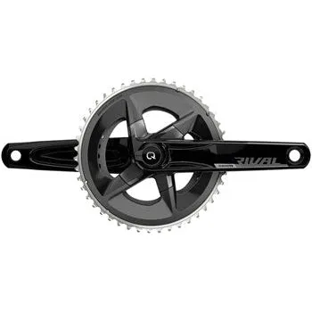 Rival AXS Bicycle Crankset with Quarq Power Meter - 170mm, 12-Speed, 48/35t Yaw, 107 BCD, DUB Spindle Interface, D1