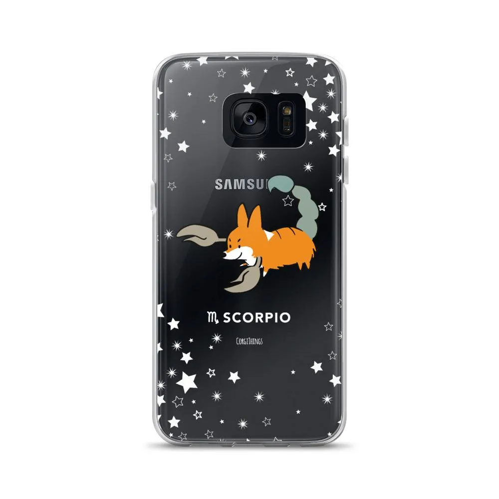 Scorpio | Corgi Horoscope Samsung Phone Case