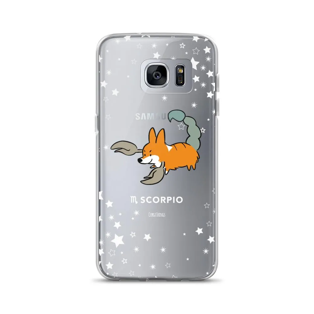 Scorpio | Corgi Horoscope Samsung Phone Case