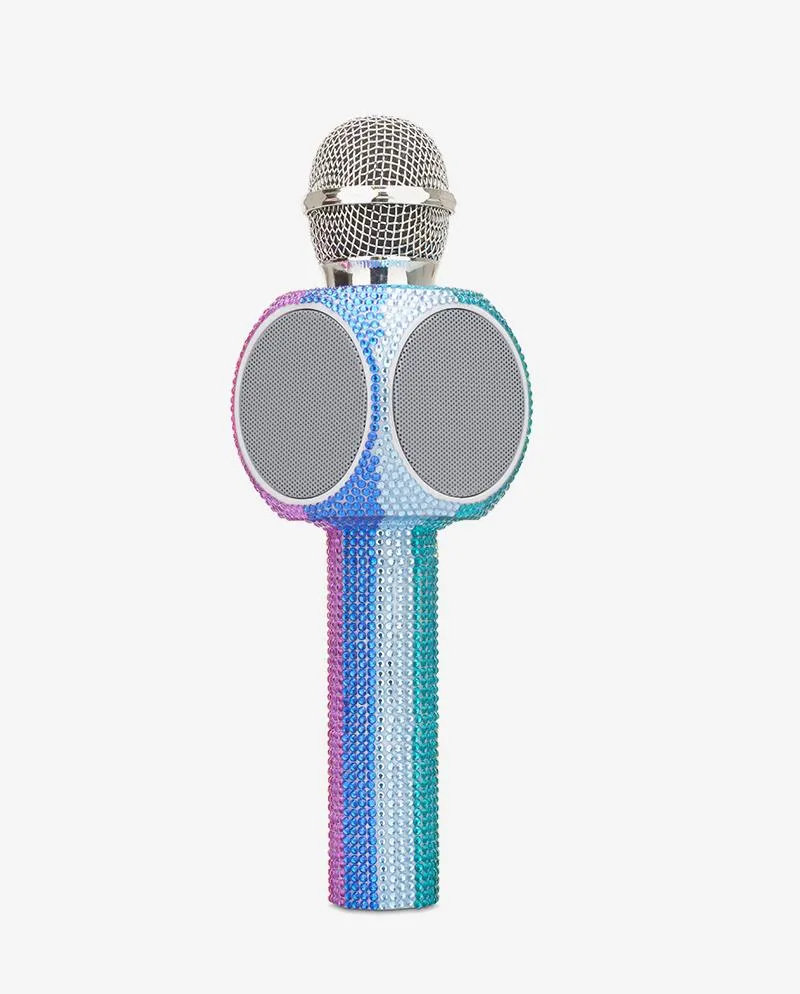 Sing-A-Long Pro Karaoke Bluetooth Microphone / Rainbow Bling