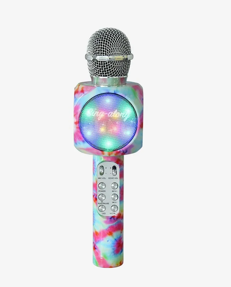Sing-A-Long Pro Karaoke Bluetooth Microphone / Tie Dye