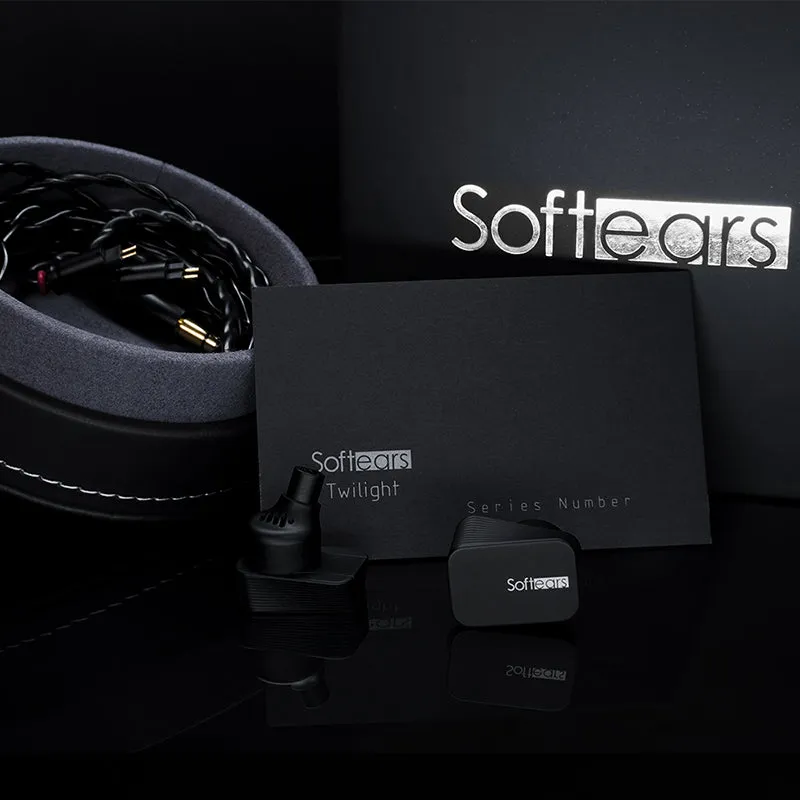Softears Twilight 10mm Dynamic Driver In-Ear Earphone IEMs HIFI Music Audiophile Monitor Earbuds 0.78mm Detachable Cable Headse