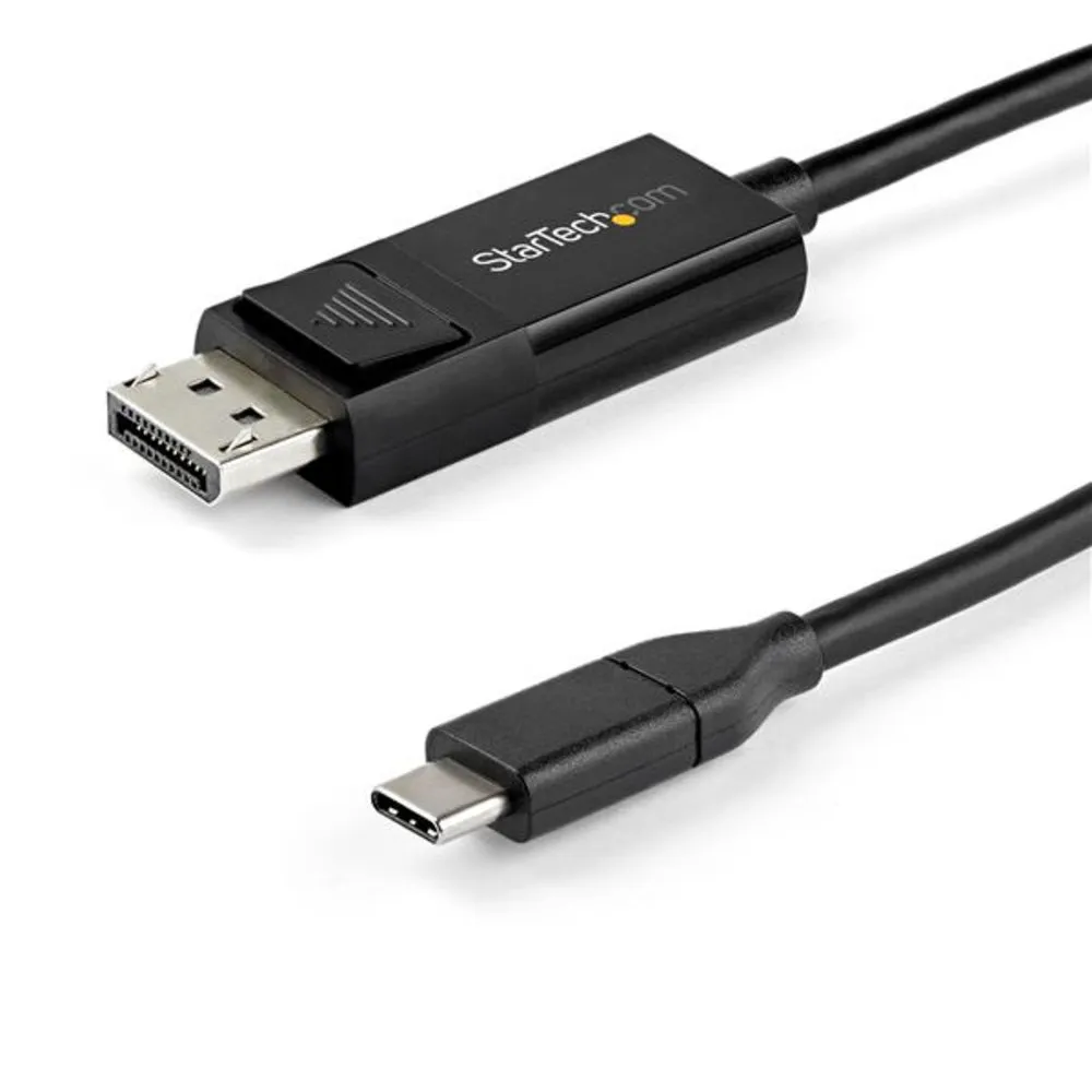 Startech CDP2DP141MBD 3.3ft. USB C to DisplayPort 1.4 Cable Bidirectional