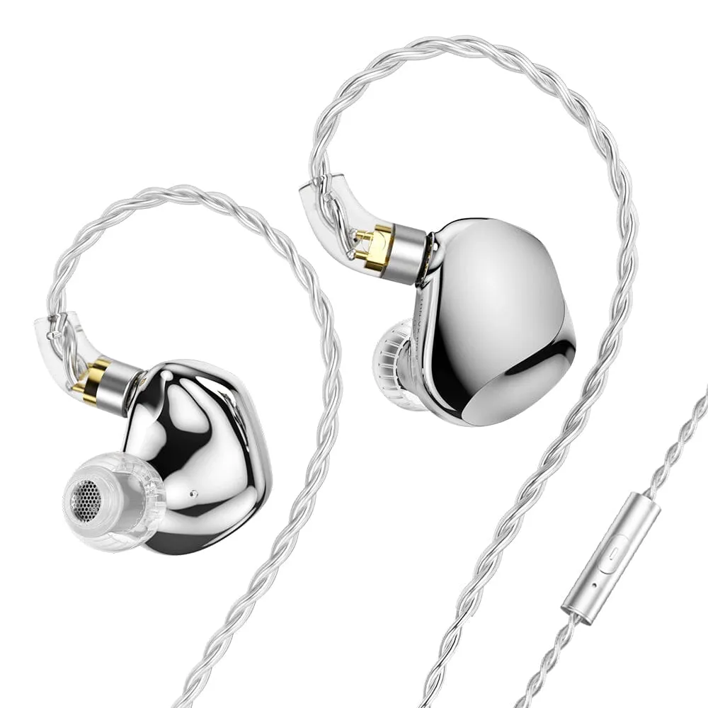 TRN VX Pro  1DD 8BA Hybrid In-Ear Earphones