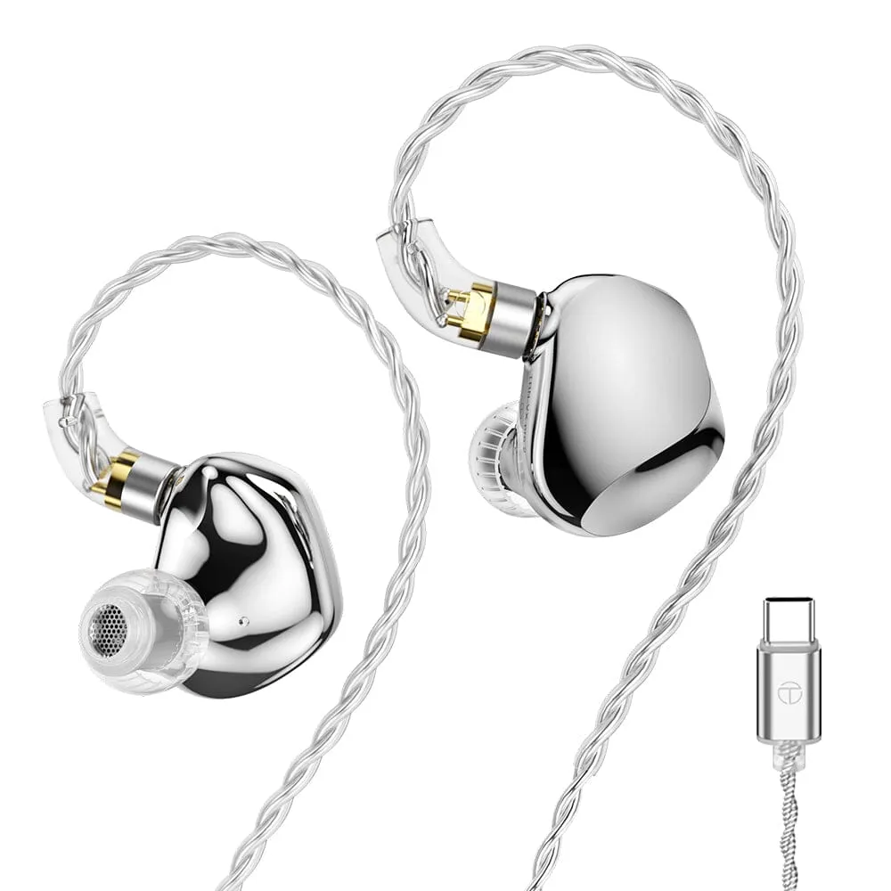 TRN VX Pro  1DD 8BA Hybrid In-Ear Earphones