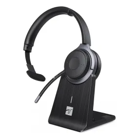 Trucker Bluetooth Headset - ENC Noise Cancelling, Mute Button Mic, V5.0, Handsfree - Driving/Business/Office