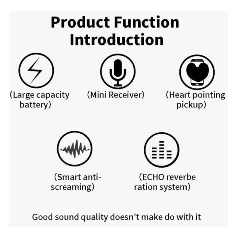 Ufh Wireless Handheld Microphone -U2