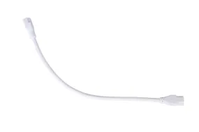Under Cabinet Light Bar Connector Cord in White