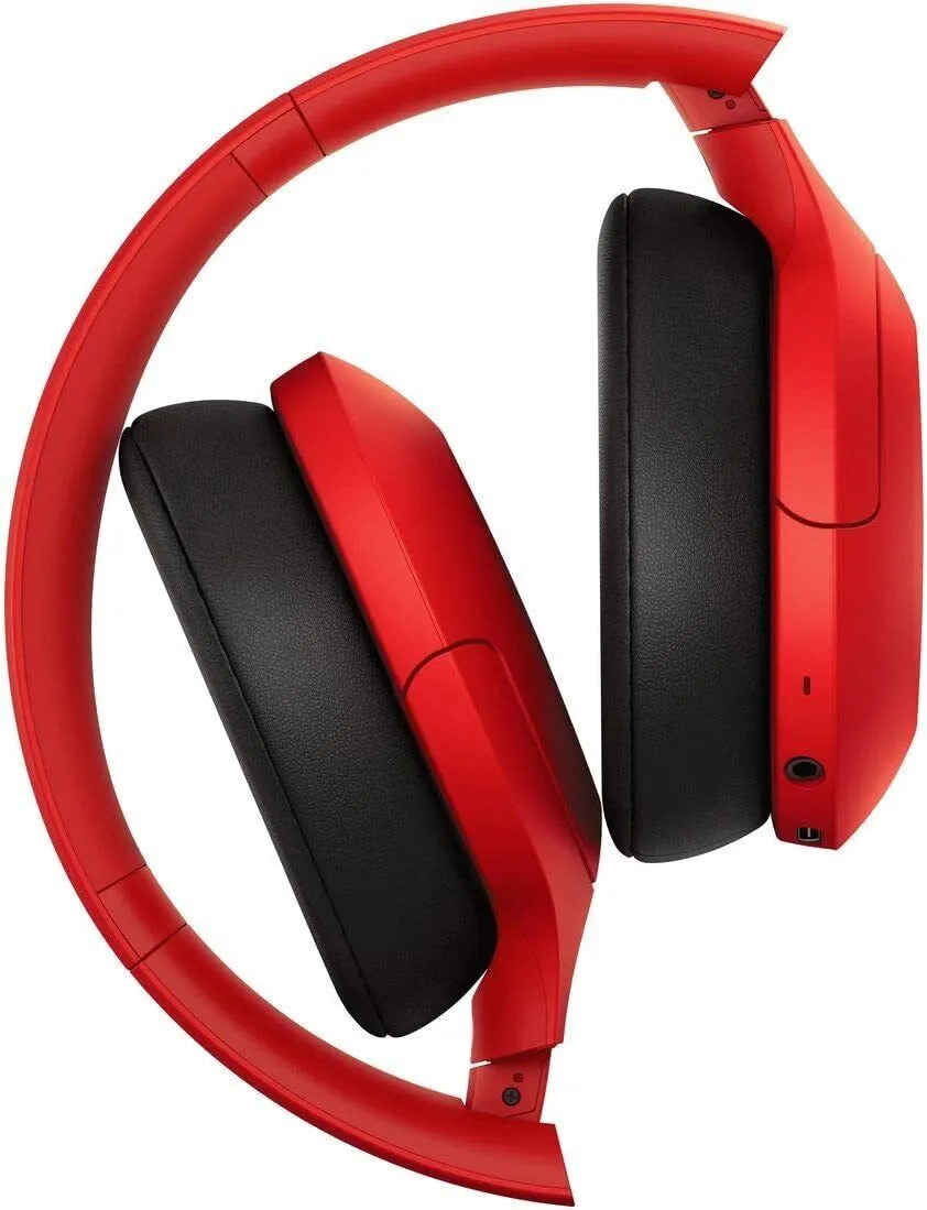 WH-H910N RM SONY Wireless Noise Canceling Headphone Red Japan New