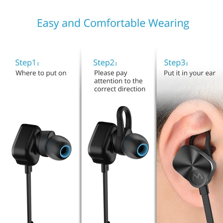 Wireless headphone Bluetooth 4.1 In-Ear Headset