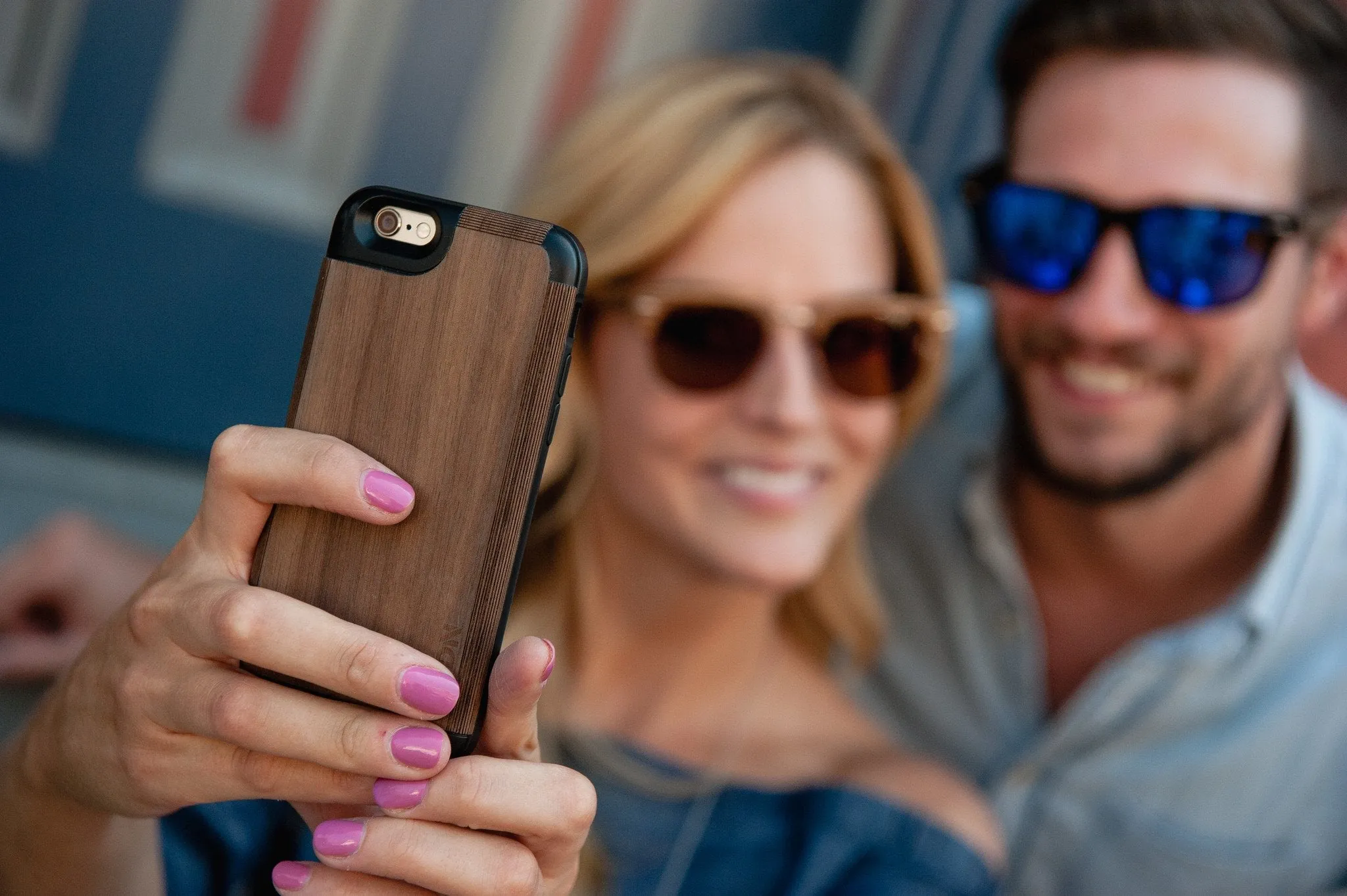 Wooden iPhone X & Xs, Battery Charging Case