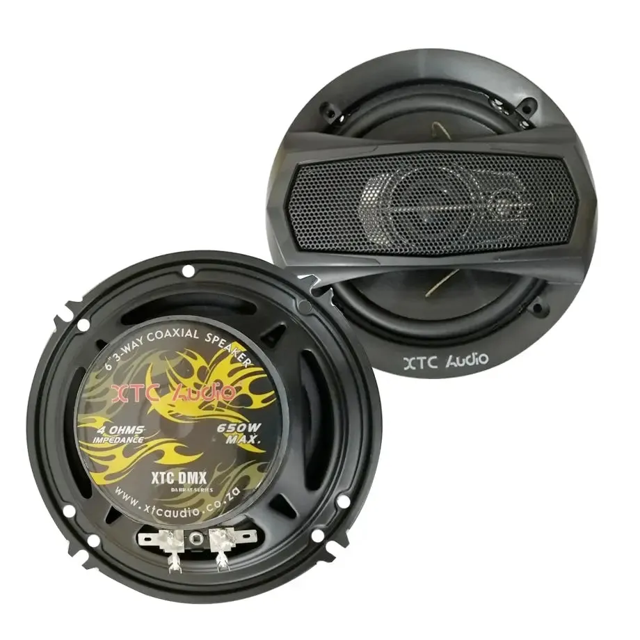 XTC DMX Series 6" 3-Way Coaxial Mids (650W)